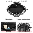 thumbnail image 3 of Black Paw Travel Tote Bags for Women Carry On,Large Weekender Bags for Women Travel,Multi Functional Duffle Bag for Work,Shopping,Sports, 3 of 5