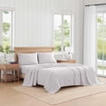 thumbnail image 2 of Ensemble de Draps Tommy Hilfiger Grand Lit Percale de Coton Net, 2 of 9