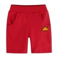 thumbnail image 2 of Kkkded Boys Girls Shorts Pants for Toddler Kids,Little Boys Girls Summer Cotton Shorts Baby Elastic Five-Quarter Pants with Pockets Casual Shorts for 1-9Years, 2 of 9