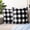 Checkered White, variant on PAVILIA Burgundy Red Throw Pillow Covers with Pom Pom 18x18 Set of 2, Decorative Pillow Cases for Bedroom Aesthetic, Small Throw Pillows Set for Bed, Velvet Euro Plush Cushion Covers for Sofa Couch