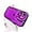 Purple, variant on Compatible with iPhone 12 Pro Max Case with Clear Kickstand Creative Protective Design Case with Camera Holder for TPU Slim Shockproof Cool Phone Case for iPhone 12 Pro Max-Rose red