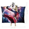 thumbnail image 2 of Power Rangers Hooded Blanket, Wearable Blanket Hoodie Cozy Soft Warm Hooded Flannel Blanket for Women Men Boys Girls, 2 of 7