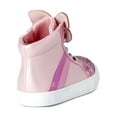 thumbnail image 4 of Wonder Nation Toddler Girls Critter Cutie High-Top Fashion Sneakers, 4 of 6