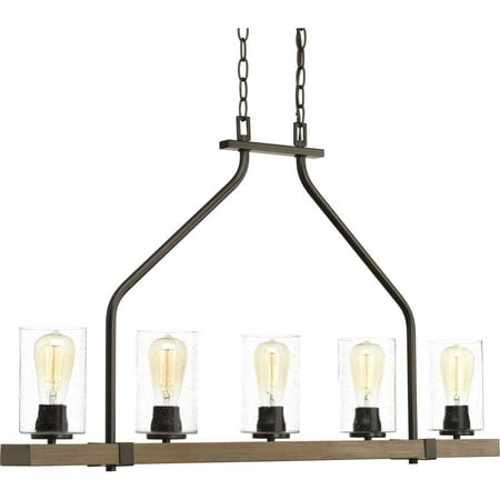 

Barnes Mill Collection Five-light linear chandelier