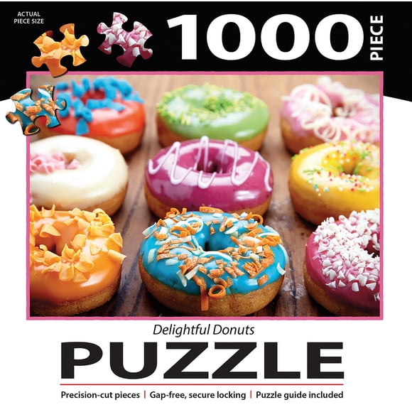 Lang Jigsaw Puzzle 1000 Pieces-Delightful Donuts -8410524