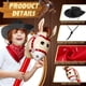 thumbnail image 3 of Set de disfraces de Xtinmee Cowboy Party con 36 piezas de Halloween para niños, 3 of 7