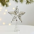 thumbnail image 5 of BinKFF Christmas Decor - Mini Metal Rust Christmas Rustic Tree Topper Rural Vintage Natural Star 7 Inch Miniature Star Tree Topper for Christmas Home Decor Winter Holiday, 5 of 9