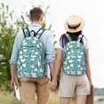 thumbnail image 6 of Balery Cartoon Funny Goose Vintage Canvas Backpack for Men and Women - Large Capacity, Durable Travel Laptop Bag for School, Work, Hiking, and Outdoor Activities, 6 of 7