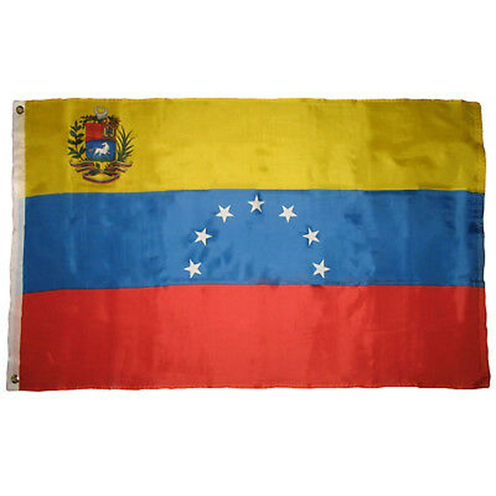 (2 Pack) 3x5 Venezuela Venezuelan 7 Stars Flag 3'x5' Banner Grommets