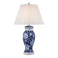 thumbnail image 1 of ElkGroup International Hand Painted Ceramic LED Table Lamp In Blue And White With Acrylic Base, 1 of 1