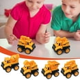 thumbnail image 2 of VANLOFE Boy's Gift Aged 2+ Excavator Children's Toys Engineering Vehicles Dump Trucks Toy Cars Simulation Cars 9PCS, 2 of 5