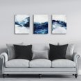 thumbnail image 3 of Wall Decorations For Living Room 3 Piece Framed Canvas Wall Art For Bedroom Office Wall Decor Abstract Ink Wall Painting Minimalism Abstract Pictures Artwork For Room Wall Posters Modern Home Decor, 3 of 6
