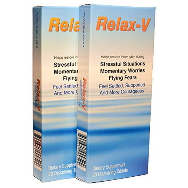 SandJ Nature Products Relax V Sudden Anxiety and Momentary Stress