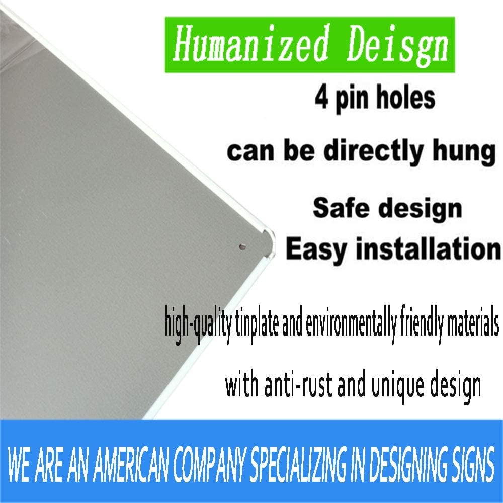 New Street Sign Warning Plaque Wall Decor Do Not Plow Snow Against Fence Parking for Sign Courtyard Decoration Office Sign Outdoor & Indoor Safety Aluminum Sign Inch