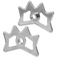 thumbnail image 1 of HEALEEP Pool Bridge 2Pcs Metal Snooker Bridge Adjustable Height and Angle Prevent Slipping Billiard Accessory, 1 of 8