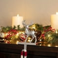 thumbnail image 2 of BirdRock Home Christmas Holiday Reinder Stocking Holder for Mantle, 2 of 3