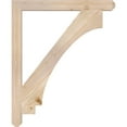 thumbnail image 3 of Ekena Millwork 3 1/2"W x 36"D x 44"H Imperial Craftsman Smooth Bracket, Douglas Fir, 3 of 4
