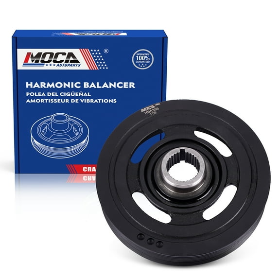 MOCA AUTOPARTS 594-386 Engine Harmonic Balancer Fit for 2008-2012 Honda Accord 2.4L & 2007-2014 Honda CR-V 2.4L