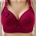 thumbnail image 2 of Women's Printed Plus Size Daily Bra Underwear Without Underwire, 2 of 8