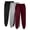 Wine, variant on TOWED22 Men's Jogger Sweatpants Workout Lounge Casual Jogger Fleece Sweat Pants with Pockets(Dark Blue,S)