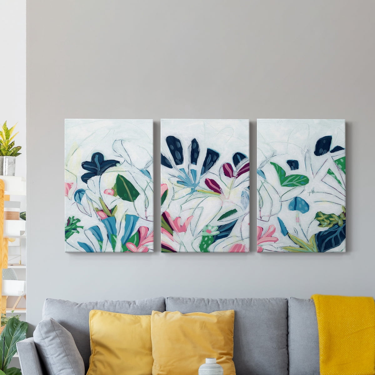 Tropical Trace III Premium Gallery Wrapped Canvas - Ready to Hang - 8 x 12 Each