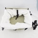 thumbnail image 3 of Perrera portátil impermeable para coche, asiento elevador para mascotas con correa de seguridad con clip y bolsillo de almacenamiento con cremallera, 3 of 8