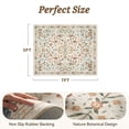 thumbnail image 7 of SIXHOME 5'x7' Area Rugs for Living Room Rugs for Bedroom Vintage Soft Floral Area Rug Washable Botanical Printed Carpet Non Slip Oriental Rug for Dining Room and Farmhouse Home Decor, 7 of 7