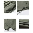 thumbnail image 5 of Ftwytp Cargo Pants for Mens Casual Fleece Joggers Drawstring Sweatpants Trousers Cotton Stretch Athletic Pants Pockets Work Trousers Comfort Tracksuit Bottoms Pants, 5 of 8