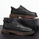 thumbnail image 2 of Mocasines nuevos zapatos de cuero de otoño para hombres zapatos Oxford italianos para hombres zapatos de vestir de negocios clásicos zapatos casuales de moda cómodos, 2 of 5