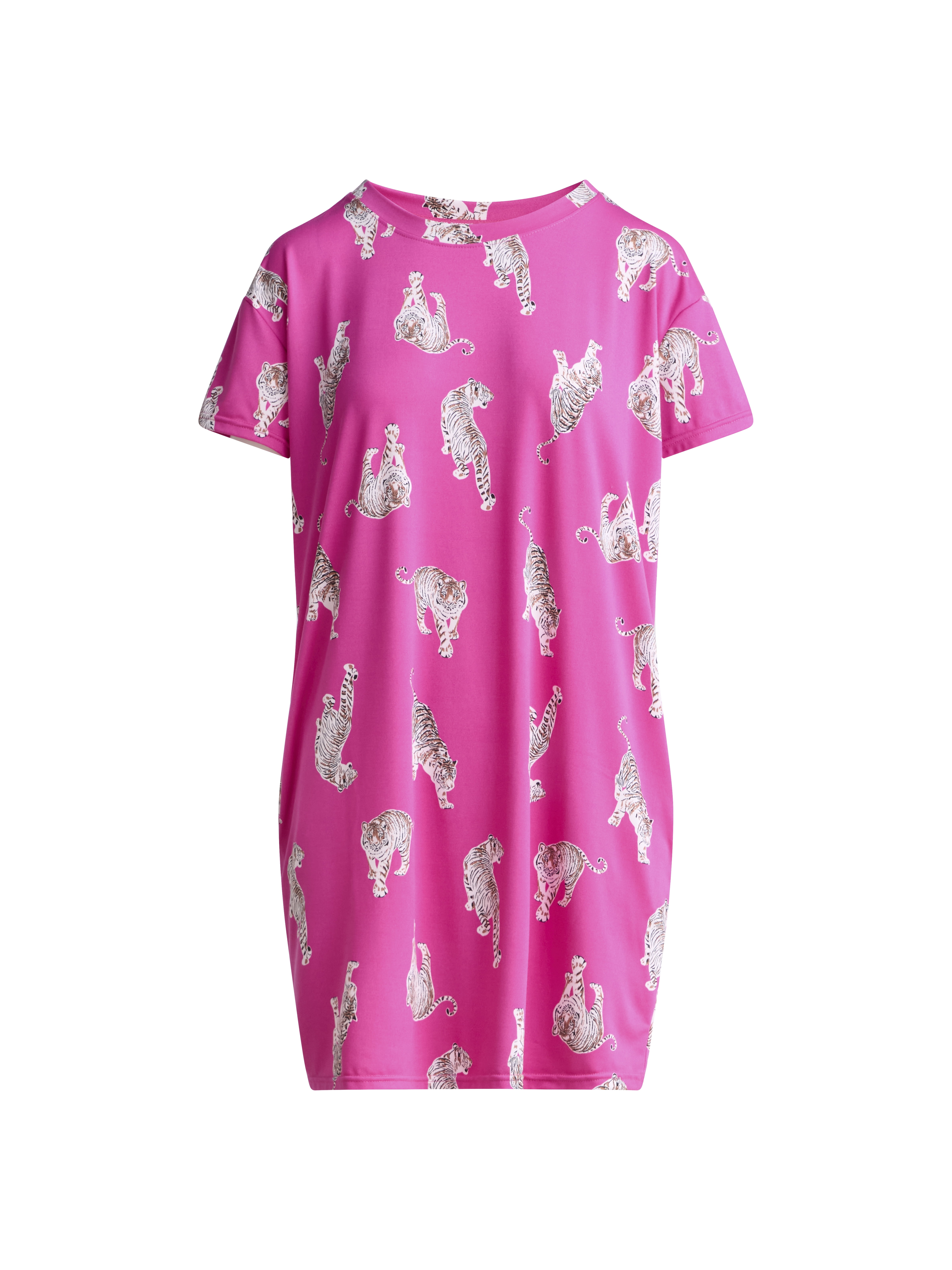 Joyspun Women's Dreamy Soft Collection Sleepshirt with Short Sleeves, Sizes S/M-2X/3X