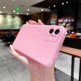 thumbnail image 5 of Compatible with iPhone 12 Case Cute Glitter Slim Bumper, Sparkly Silicone Shockproof Protective Phone Case for Women Girls (Pink), 5 of 13