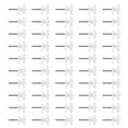 thumbnail image 3 of GOOHOCHY  50 Pcs White Nail Tacks for Wall Hangings No Trace Hook, 3 of 8