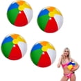 thumbnail image 1 of pelotas de playa, pelotas de playa inflables, para fiestas en la piscina, juguetes de baño, pelotas de playa para niños y adultos, juguetes para fiestas de verano en la playa, pelotas de piscina., 1 of 5