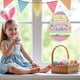 thumbnail image 4 of Easter Bunny Decoration Hanging Easter Egg Wooden Hanging Decoration Holiday Party Wall Decoration Pendant, 4 of 6