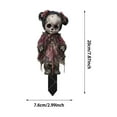 thumbnail image 3 of (2 Pack) Halloween Outdoor Decorations Scare Crow Signs 8 Pack Acrylic Cutouts for Window & Yard Display Skeleton Pumpkin Design for Holiday Scenes, 3 of 4