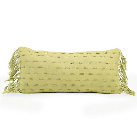Souvenirs Woven Strip Decorative Pillow