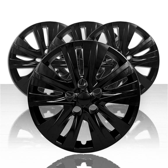 Set of 4 16" Wheel Covers for 2020-2025 Nissan Sentra - Gloss Black