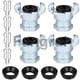 thumbnail image 2 of For Npt Iron Air Hose Fitting 2 Lug Universal Coupling Chicago Fitting, 2 of 4