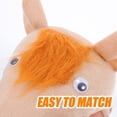 thumbnail image 3 of GOOHOCHY Diadema de caballo artificial para disfraz, ideal para actuaciones escénicas, fiestas de cosplay y eventos de disfraces., 3 of 8