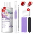 thumbnail image 1 of Kit Removedor de Esmalte de Uñas SAVILAND con Acetona 50 ml y Aceite para Cutículas, 1 of 7