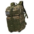 thumbnail image 4 of Mochila de senderismo para hombre, resistente, ajustable, impermeable, para ordenador portátil, 50L Verde oscuro, 4 of 8