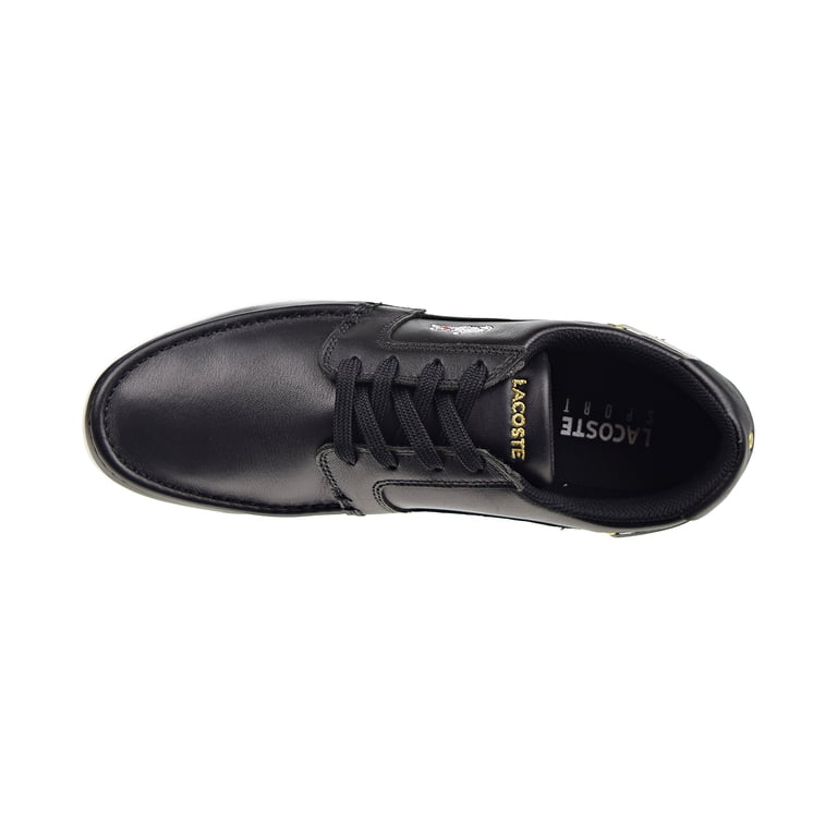 Lacoste Black Leather Oxfords Amazon.com | Lacoste Men main image 3