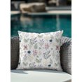 thumbnail image 3 of Outdoor Pillows Waterproof, Summer Wildflowers Bedding Throw Pillows with Insert for Couch Sofa Bed, Farmhouse Spring Floral Botanical 16x16 Inch Pillowcases Decorative Camping Patio Pillow Set of 1, 3 of 7