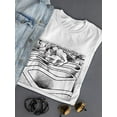 thumbnail image 3 of Maze Of Peace. T-Shirt Women -Wilfred Hildonen Designs, Female 4X-Large, 3 of 4