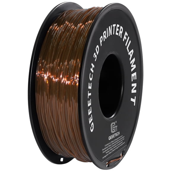 Geeetech TPU Filament 1.75mm 3D Printer Consumables , 1kg Spool (2.2 lbs.), Dimensional Accuracy  /- 0.03 mm brown