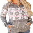 thumbnail image 1 of AMERTEER Femmes Pull de Noël Pull à Manches Longues Pulls d'Hiver de Noël, 1 of 5