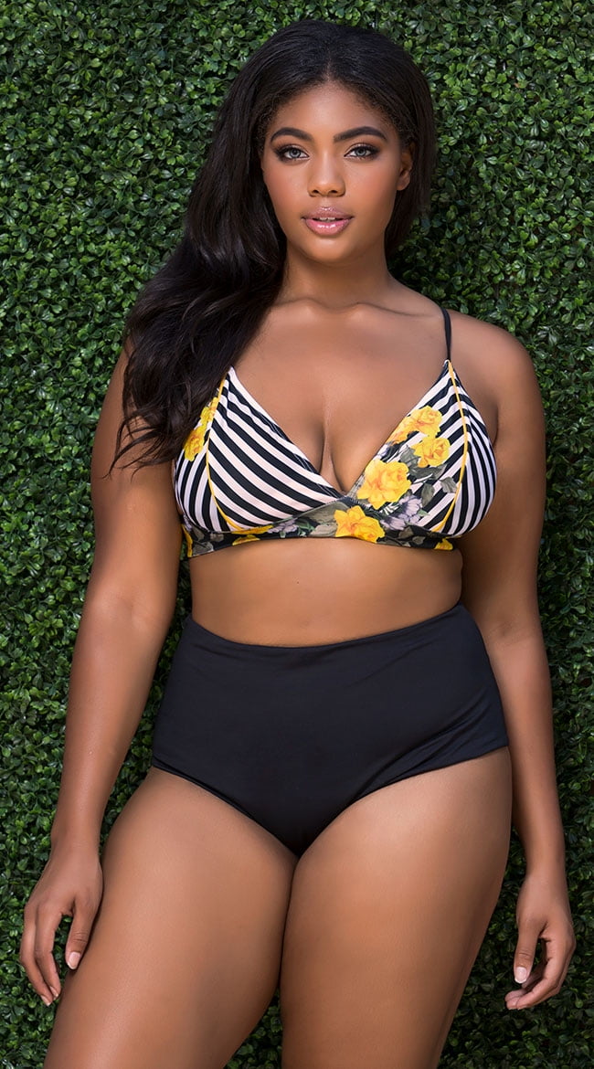 high waisted bikini bottoms walmart