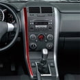 thumbnail image 4 of Real Bright Soft Car Interior Carbon Fiber Sticker DecorationRed Carbon Fiber Left Of Center Console Side Cover For Suzuki Grand VitaraAuto Car Protection Interior Accessories, 4 of 8