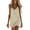 Beige, variant on Linen Dresses for Women Summer Cami Lounge Slip Sundress Sleeveless V Neck House Casual Mini Dresses,Red (XXL)