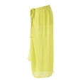 thumbnail image 2 of Women's Beach Sarong Tie Wrap Skirt High Split Bathing Suit Cover Up Long Skirt for Vacation, 2 of 5